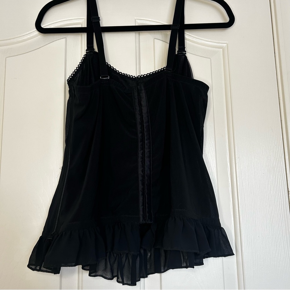 Torrid Plus size Sheer Corset Top 2